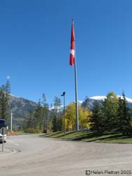 Canmore Nordic Center Flag